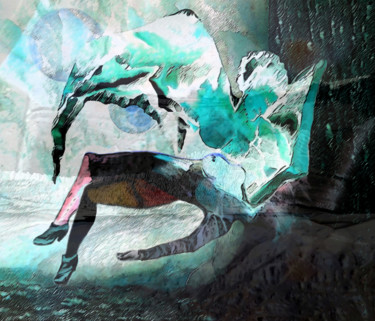 Arts numériques intitulée "7 - La Danse" par Atelier- Galerie Delma Godoy Godoy, Œuvre d'art originale