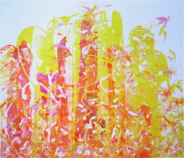 Malerei mit dem Titel "Graf Fairy" von Delphine Bernard, Original-Kunstwerk, Öl