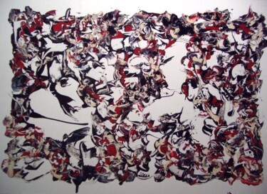 Peinture intitulée "MARC" par Delphine Bernard, Œuvre d'art originale, Huile