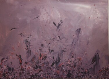 Pintura intitulada "Spiritual Revolution" por Delphine Bernard, Obras de arte originais