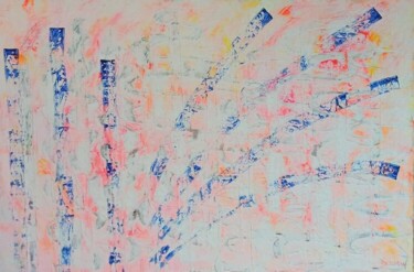 Pittura intitolato "Effervescence" da Delphine Dessein, Opera d'arte originale, Acrilico