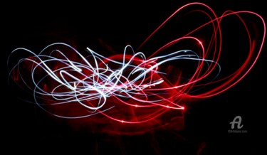Photography titled "desired." by Delphine Vigoureux, Original Artwork, Light Painting