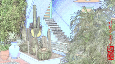 Digital Arts titled "Escaliers de Majore…" by Jamy Delpias, Original Artwork