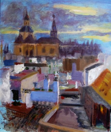 Pintura titulada "Sevilla urbana" por The_feelings_ Of, Obra de arte original, Acrílico