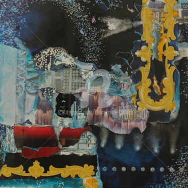 Κολάζ με τίτλο "R-462- Collage-tech…" από Patrick Demelenne, Αυθεντικά έργα τέχνης, Κολάζ