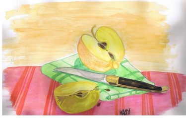 Peinture intitulée "Nature morte" par Magda, Œuvre d'art originale