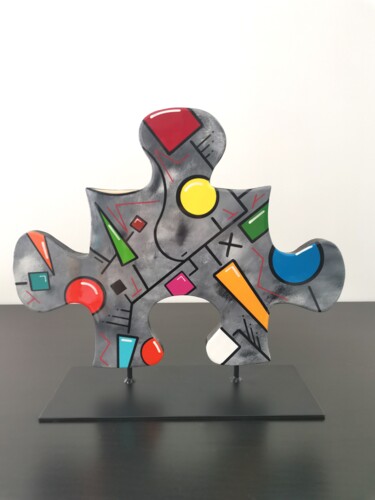 雕塑 标题为“Urban style” 由Rémy Demestre, 原创艺术品, 丙烯