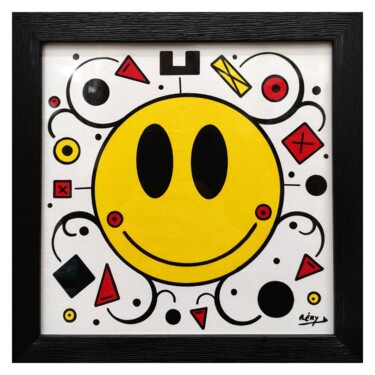 Painting titled "Little smile" by Rémy Demestre, Original Artwork, Acrylic