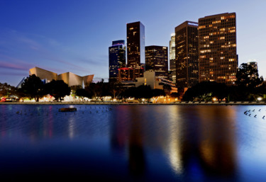 Фотография под названием "Downtown Los Angeles" - Demirel, Подлинное произведение искусства, Цифровая фотография