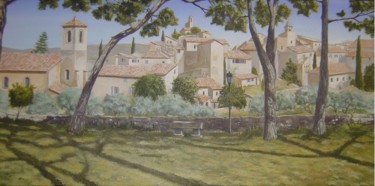 Painting titled "lourmarin" by Philippe Demory, Original Artwork, Other