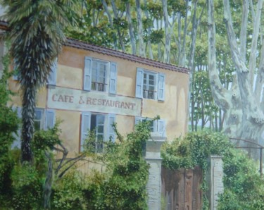 Painting titled "La petite Maison de…" by Philippe Demory, Original Artwork, Other