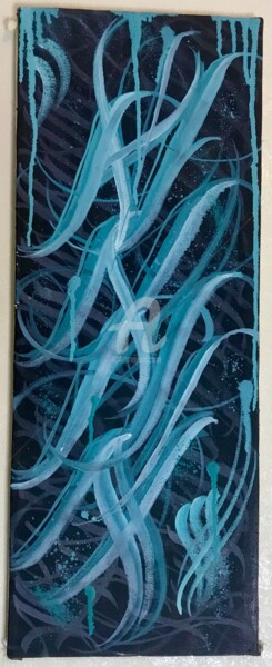 Картина под названием "My soul" - Денис Истов, Подлинное произведение искусства, Масло Установлен на Деревянная рама для нос…