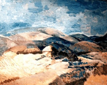 Картина под названием "steppe" - Xixa, Подлинное произведение искусства