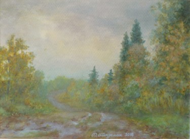 Painting titled "Drizzle. acrylic pa…" by Denis Glindeman, Original Artwork