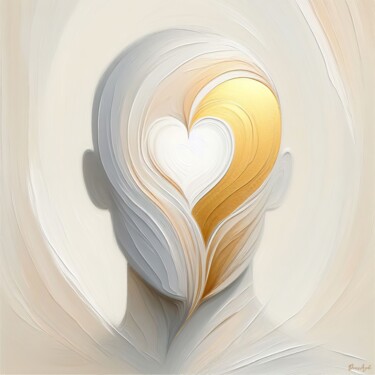 Digital Arts titled "Watching with love" by Denis Agati, Original Artwork, AI generated image