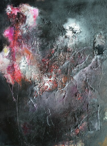 제목이 "Le monde d'après es…"인 미술작품 Denis Blondel로, 원작, 기름 나무 들것 프레임에 장착됨
