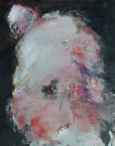 Картина под названием "Barbaque N°6" - Denis Blondel, Подлинное произведение искусства, Масло Установлен на Деревянная рама…