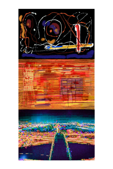 Fotografie mit dem Titel "Vol de Nuit" von Denis Chapoullié, Original-Kunstwerk, Digitale Fotografie