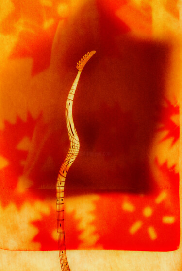 Fotografía titulada "Strato en fusion" por Denis Chapoullié, Obra de arte original, Fotografía analógica