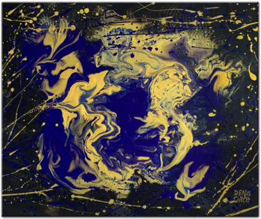 Peinture intitulée "MELISSA" par Denis Chich, Œuvre d'art originale, Acrylique Monté sur Châssis en bois