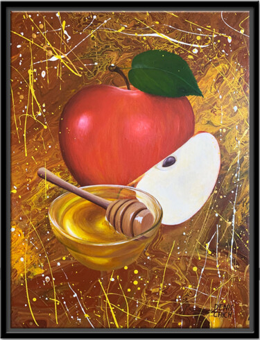 Peinture intitulée "... OUMETOUKA" par Denis Chich, Œuvre d'art originale, Acrylique
