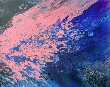 Malarstwo zatytułowany „Nebula Dreams - Con…” autorstwa Denis Fluierar, Oryginalna praca, Akryl