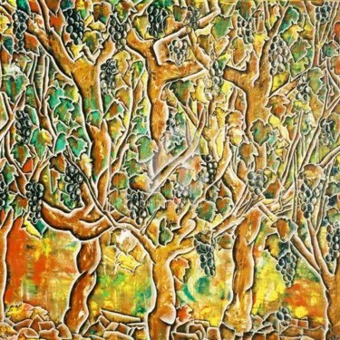 Painting titled "TERROIR" by Denis Michel (2nyss), Original Artwork