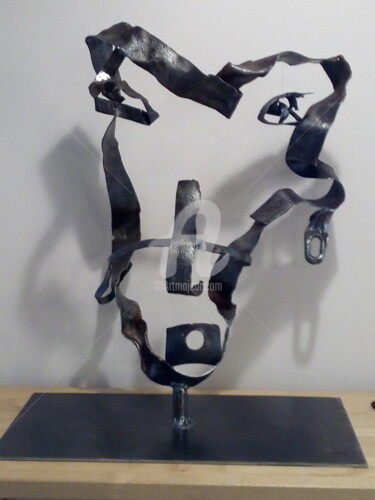 Sculpture titled "N°3" by Denis Richard Painting, Original Artwork