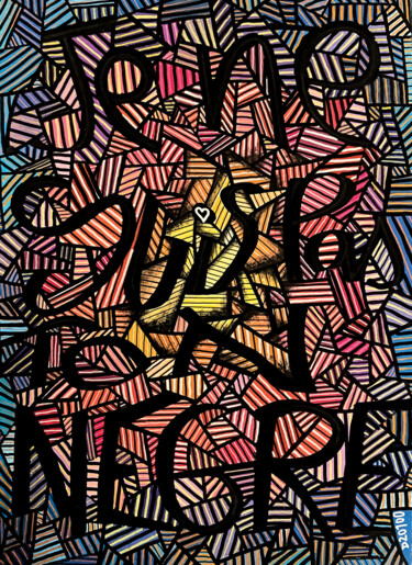 "Je ne suis pas ton…" başlıklı Tablo Denis Vincent tarafından, Orijinal sanat, Akrilik Diğer sert panel üzerine monte edilmiş