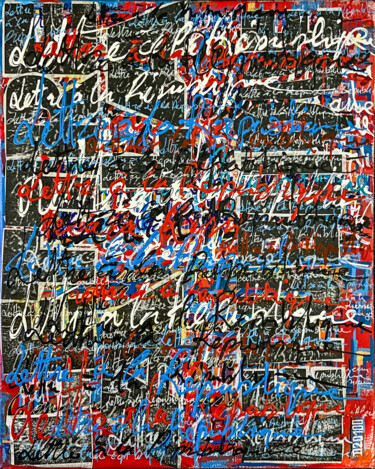 "Lettre à la Républi…" başlıklı Tablo Denis Vincent tarafından, Orijinal sanat, Akrilik Ahşap Sedye çerçevesi üzerine monte…
