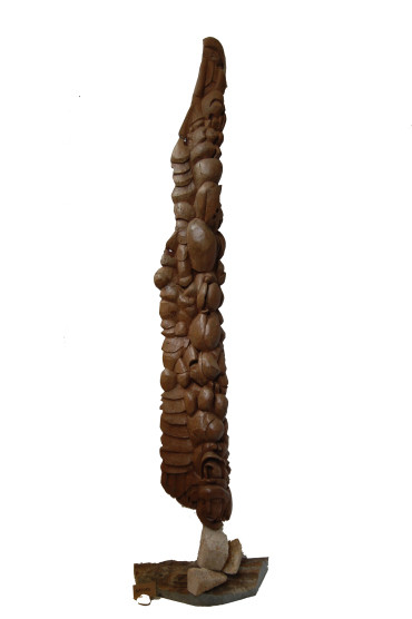 Escultura de Madeira, Obra de Arte Escultura intitulada "Escultura de Madeir…" por Denis Abreu, Obras de arte originais, Madeira