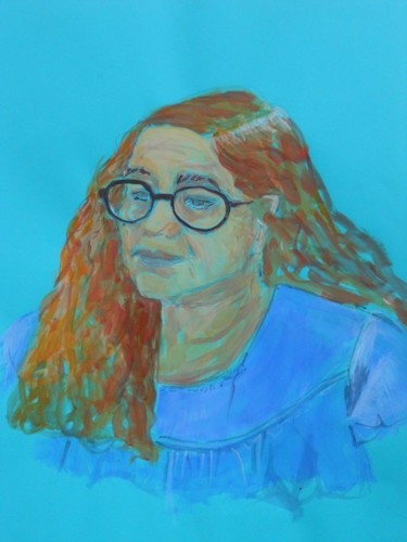 Dessin intitulée "Suzanne portrait" par Denis Demouge, Œuvre d'art originale