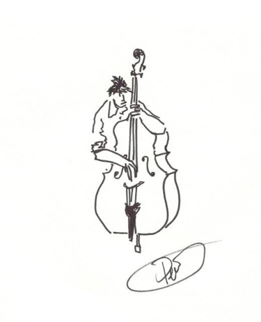 Drawing titled "Alexandre Perrot, c…" by Denis Demouge, Original Artwork