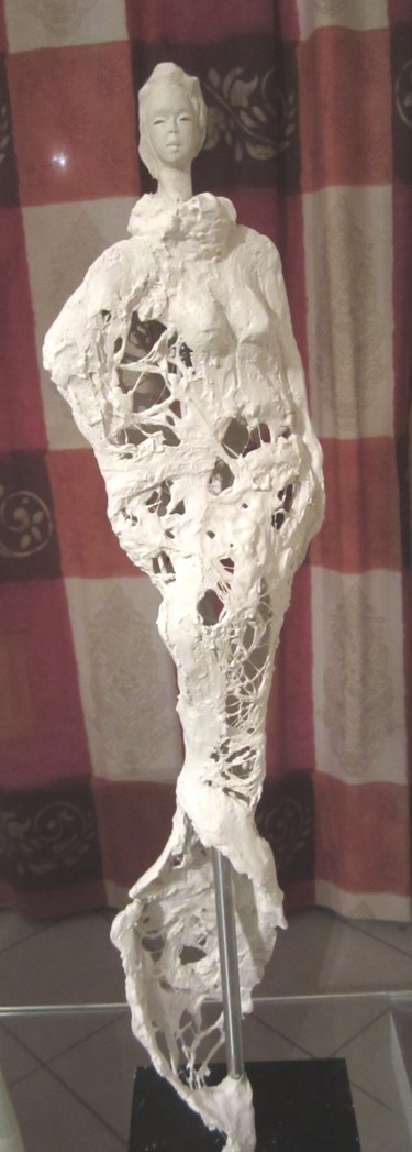 Sculpture intitulée "Ester'Elle" par Denise Adolle Arquilliere, Œuvre d'art originale, Techniques mixtes