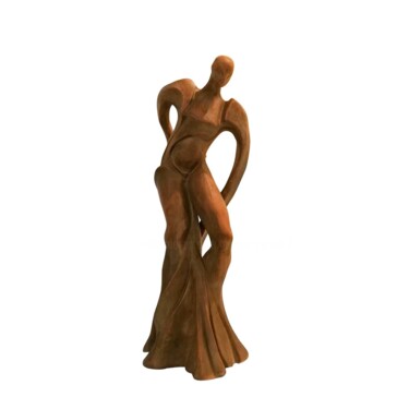 Скульптура под названием "Nur" - Denise Gemin, Подлинное произведение искусства, Терракота