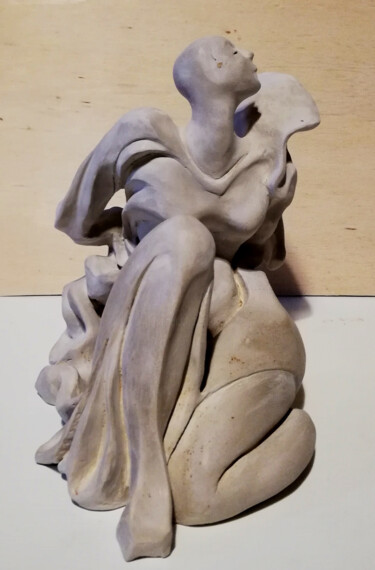 Scultura intitolato "Nuova metamorfosi" da Denise Gemin, Opera d'arte originale, Ceramica