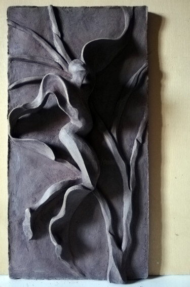 Sculpture titled "Supernatural" by Denise Gemin, Original Artwork, Terra cotta