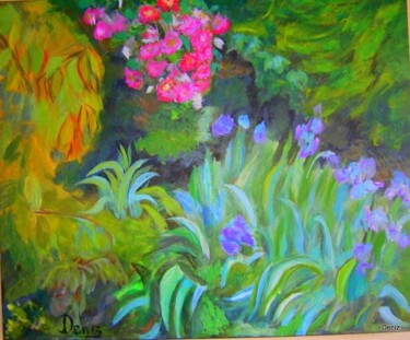 Malerei mit dem Titel "Lumière du matin" von Denise Guilhaumon, Original-Kunstwerk, Öl