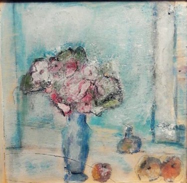 Schilderij getiteld "Esprit Cézanne" door Denise Louin-Lecoeur, Origineel Kunstwerk, Acryl