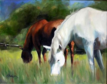 Painting titled "Lunch" by Denise Rich, Original Artwork