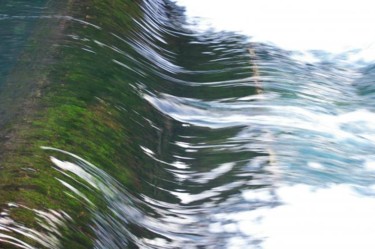 Photographie intitulée "toboggan d eau" par Denis Figorito, Œuvre d'art originale