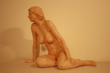 Sculpture intitulée "Lisa Jolie" par Denis Thebaudeau, Œuvre d'art originale