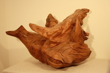 Sculpture titled "fantasmagorie marine" by Denis Thebaudeau, Original Artwork