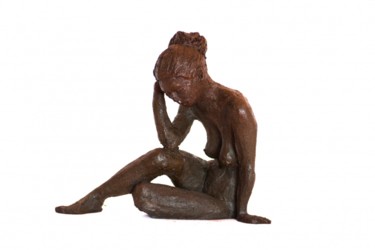 Sculpture titled "ESQUISSE de Claire" by Denis Thebaudeau, Original Artwork, Other