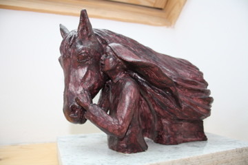 Sculptuur getiteld "Acajou" door Denis Thebaudeau, Origineel Kunstwerk, Anders
