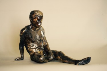 Sculpture intitulée "Yann" par Denis Thebaudeau, Œuvre d'art originale, Métaux