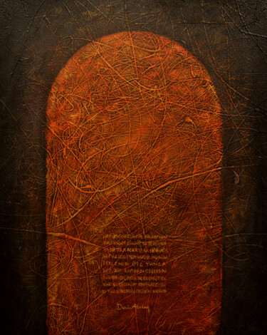 "Kapı" başlıklı Tablo Deniz Atalay tarafından, Orijinal sanat, Akrilik