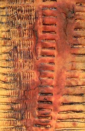 Peinture intitulée "Grande terre brûlée" par Isabelle Denniel, Œuvre d'art originale, Huile