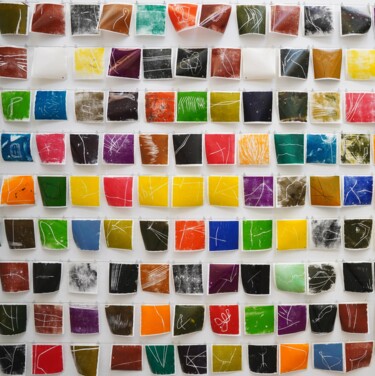 제목이 "1000 Momente"인 미술작품 Dennis Josef Meseg로, 원작, 목판화