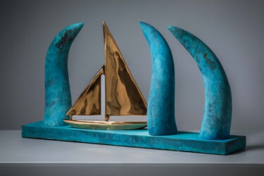 雕塑 标题为“Bronze “Someone, th…” 由Dennis Josef Meseg, 原创艺术品, 青铜